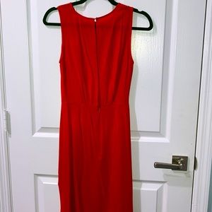 Reformation red dress size 0